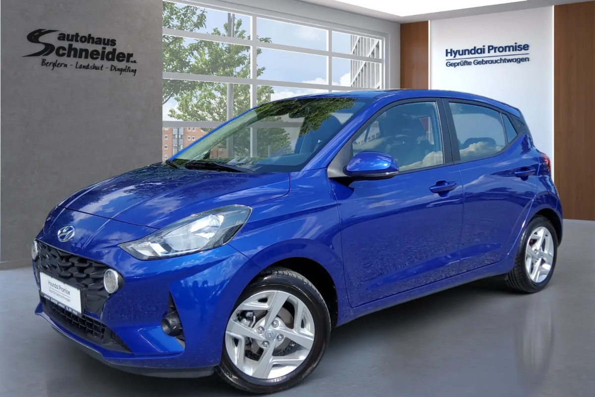 Hyundai i10 Blau