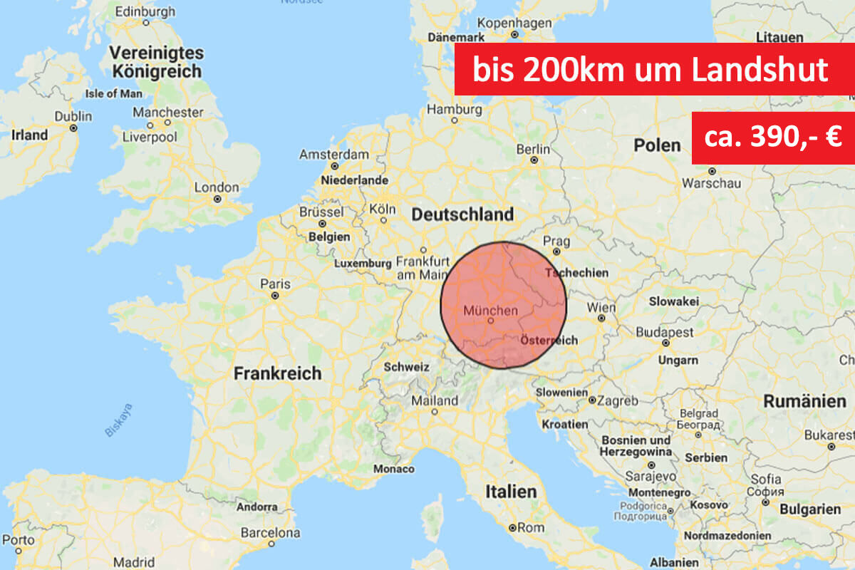 Fahrzeuglieferung Autohaus Schneider e. K. 200km