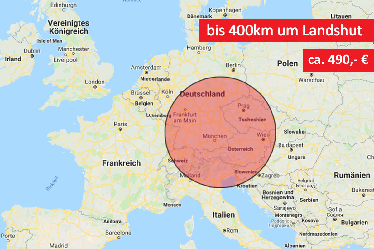 Fahrzeuglieferung Autohaus Schneider e. K. 400km