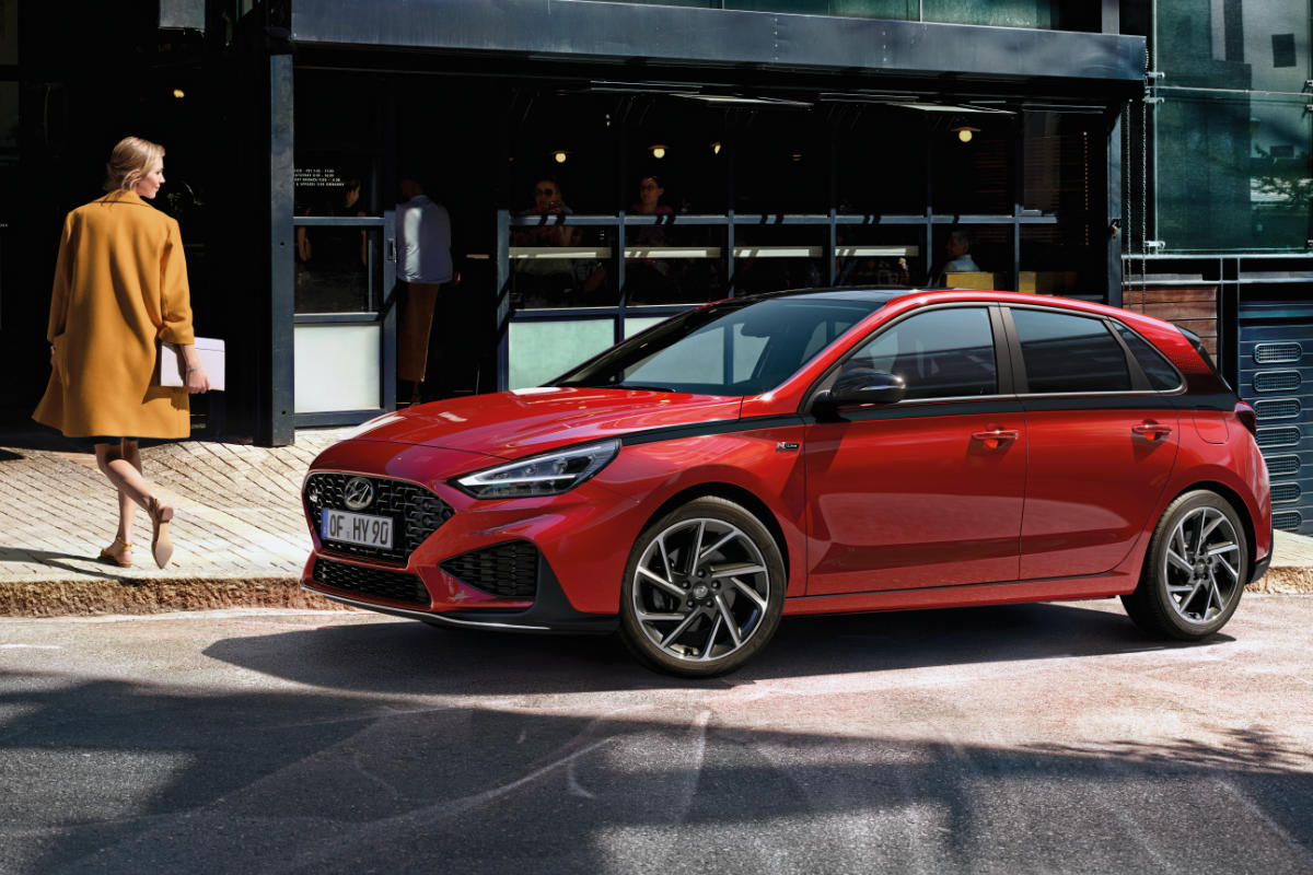 Hyundai i30 Seitendekor