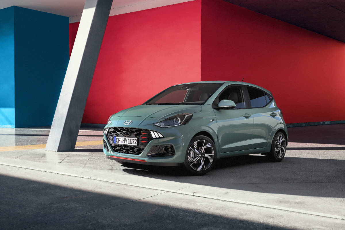 Hyundai i10 N Line Magrove Green