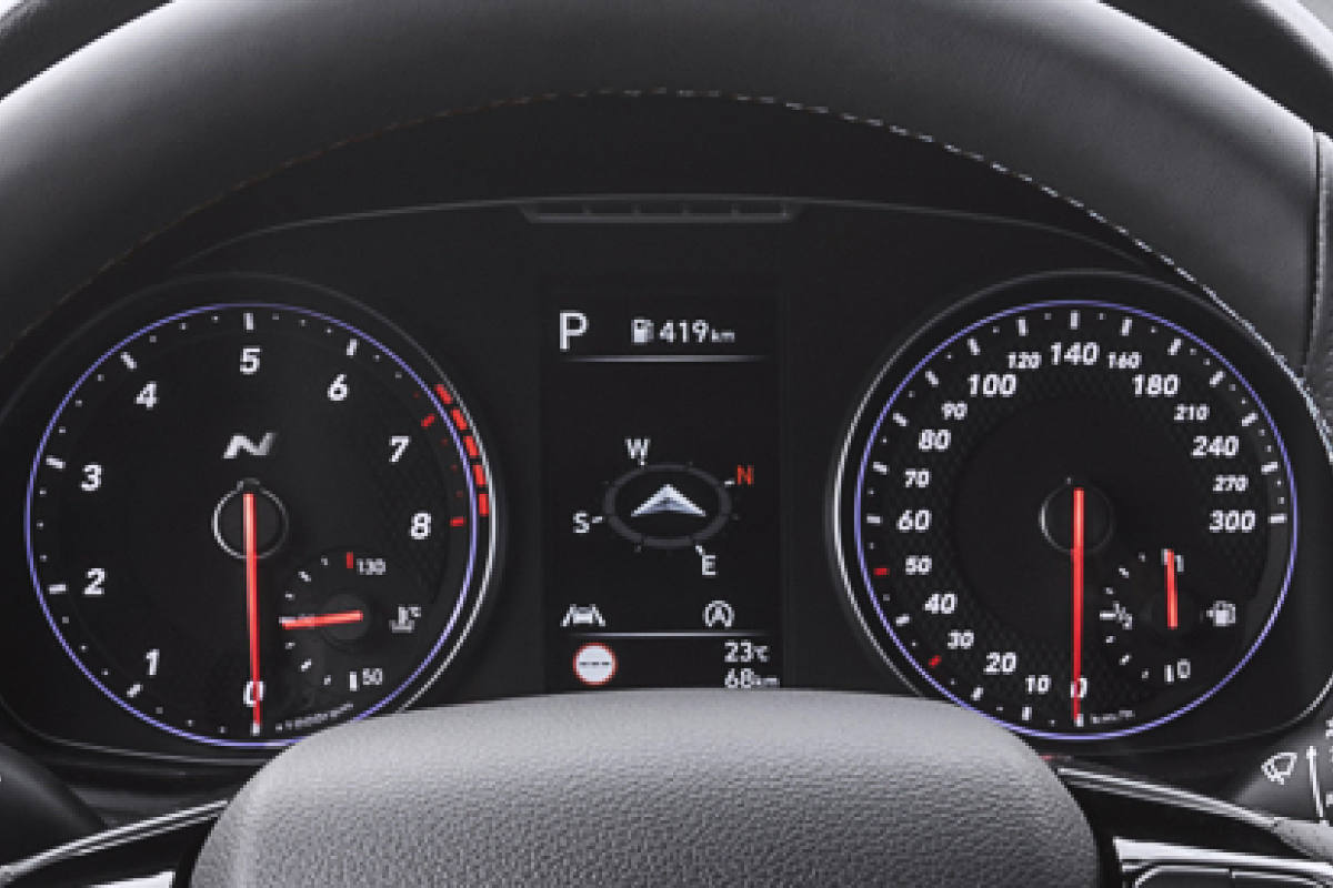 Hyundai i30 N Instrumente