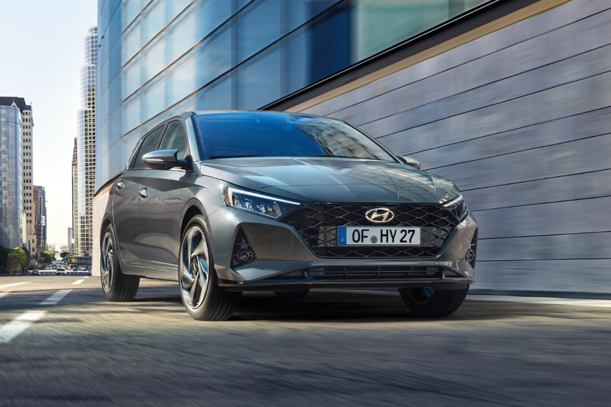 Hyundai i20 fahren
