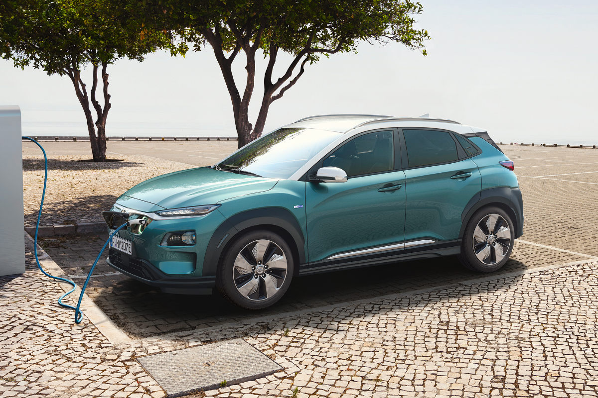 KONA Elektro Ladevorgang