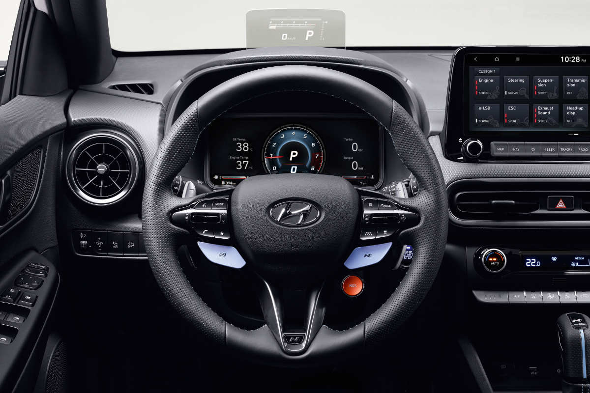 Hyundai KONA N Lenkrad