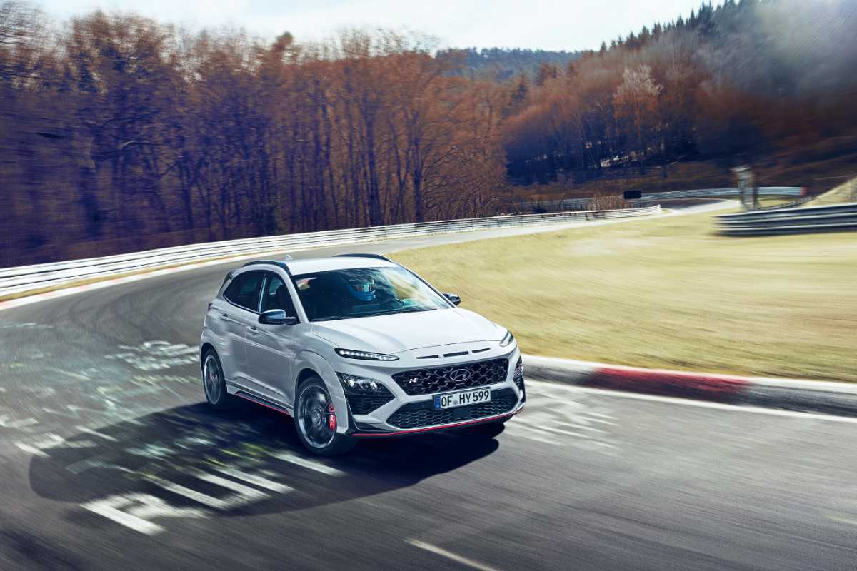 Hyundai KONA N Corner