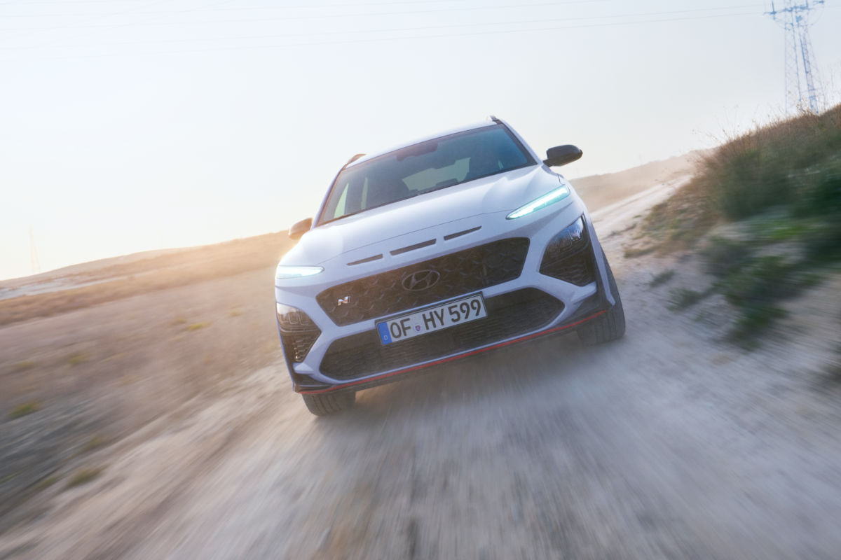 Hyundai KONA N Achse