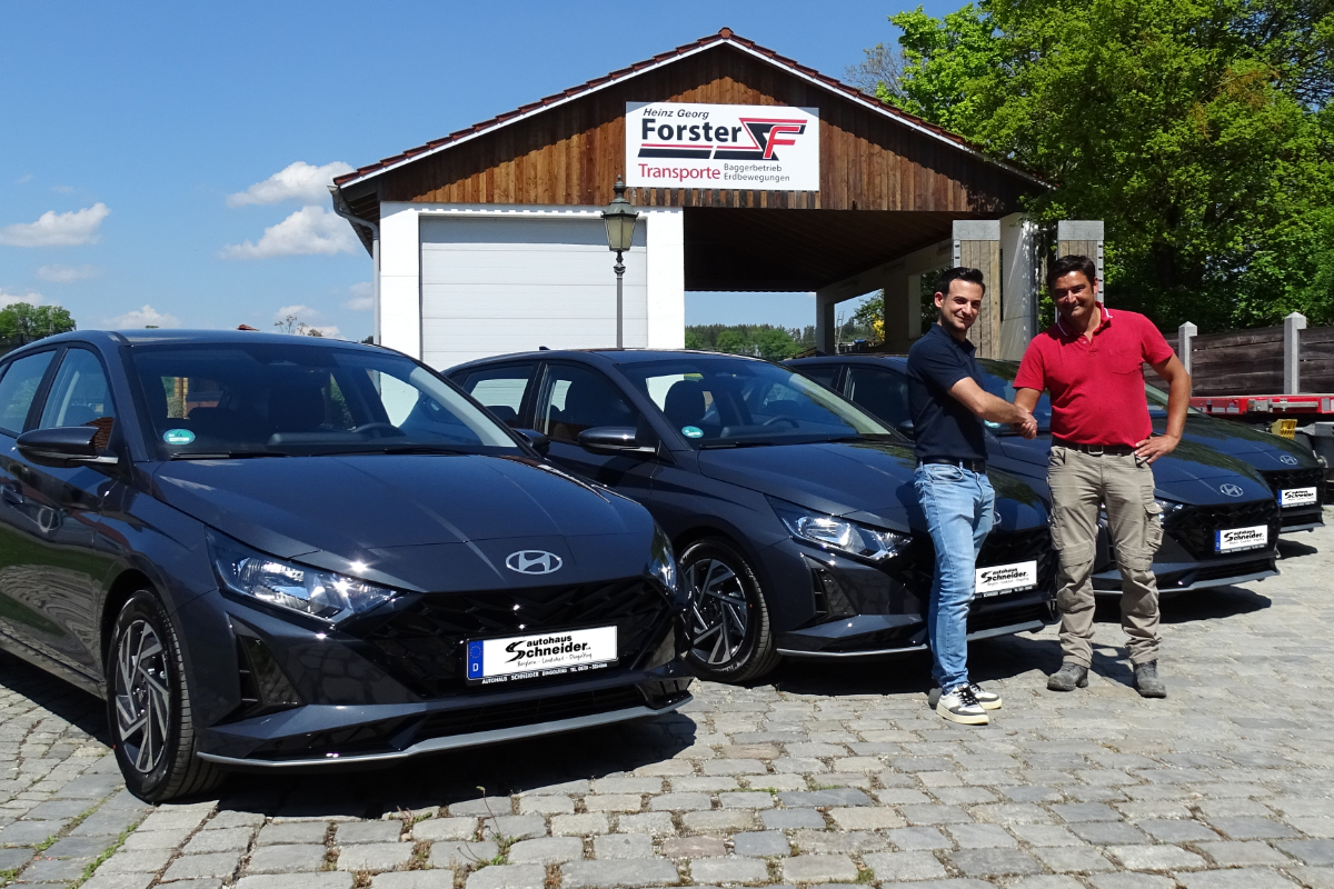 Neue Autos für Forster Transporte