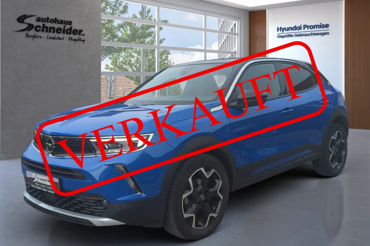 Opel Mokka Perl Blau -Verkauft 